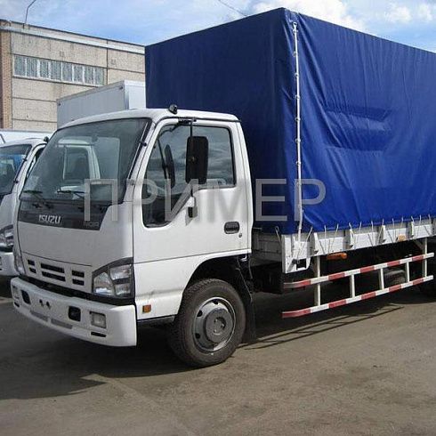 Тент на восемнадцатитонный ISUZU Forward (5.0х2.4) фото на сайте Производственной Компании ЭлитТент
