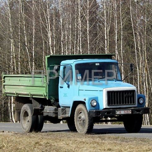Тент полог на самосвалы ГАЗ 3307 фото на сайте Производственной Компании ЭлитТент