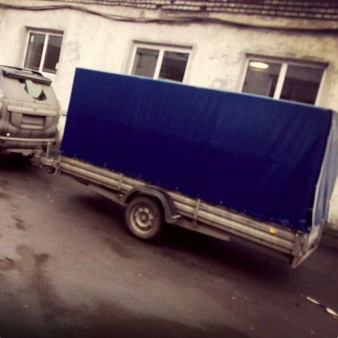 Ремонт тента легковых прицепов  фото на сайте Производственной Компании ЭлитТент