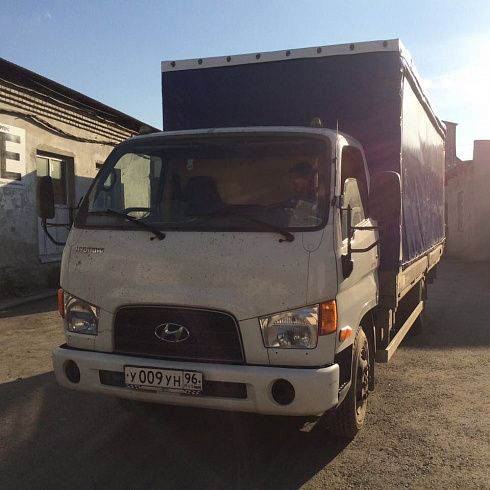 Тент на бортовой Hyundai HD78 (6.2х2.4) фото на сайте Производственной Компании ЭлитТент