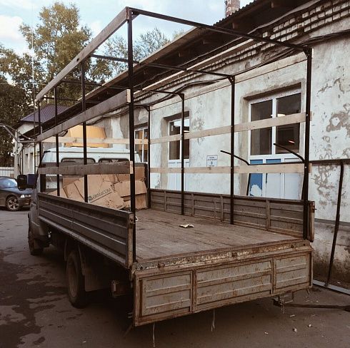 Каркас на грузовик (4.0х2.2) фото на сайте Производственной Компании ЭлитТент