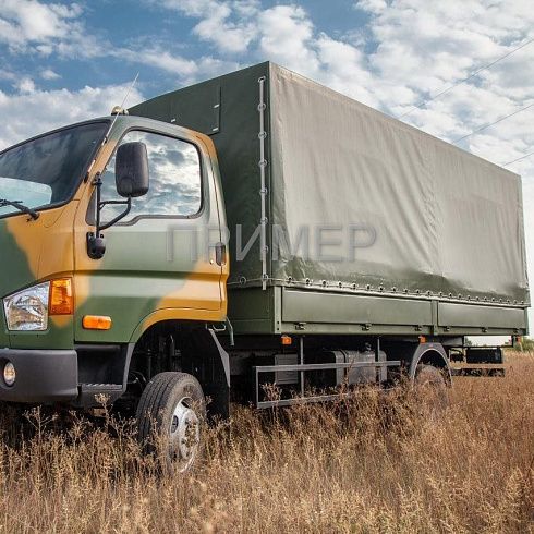 Тент на бортовой Hyundai HD120 (6.2х2.4) фото на сайте Производственной Компании ЭлитТент